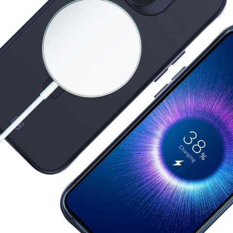 Etui do Apple iPhone 16 Pro 3mk Smoke Case Mag&Stand