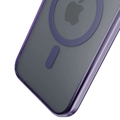 Etui na Apple iPhone 14 3mk Frosty MagCase Purple