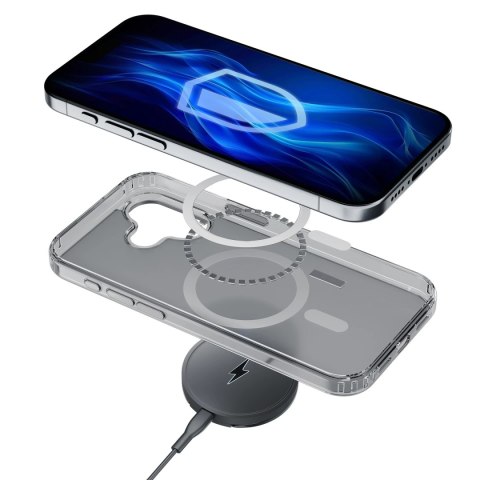 Etui na Apple iPhone 16 3mk Frosty MagCase White