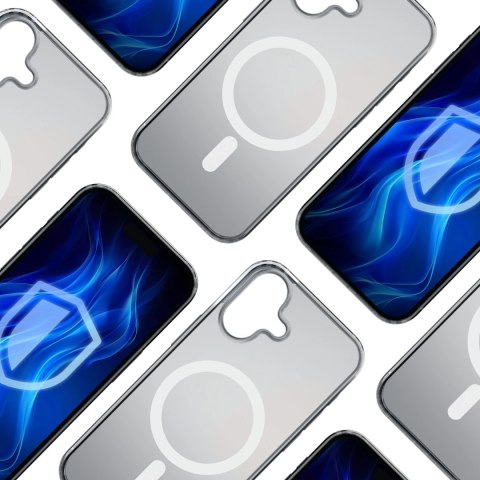 Etui na Apple iPhone 16 3mk Frosty MagCase White