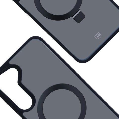 Etui do Samsung Galaxy S24+ Plus 3mk Smoke Case Mag&Stand