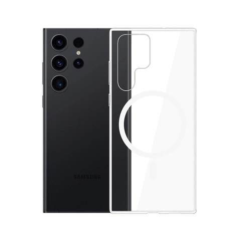 Etui ochronne case do Samsung Galaxy S23 Ultra 3mk Clear MagCase