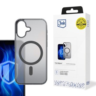 Etui ochronne do Apple iPhone 16 3mk Frosty MagCase Black