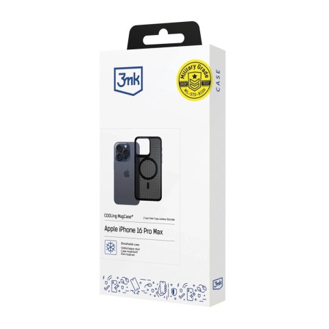 Etui ochronne do Apple iPhone 16 Pro Max 3mk COOLing MagCase