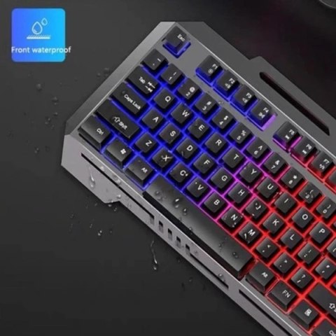 Klawiatura przewodowa podświetlana gamingowa Forev FV-Q307 Czarny