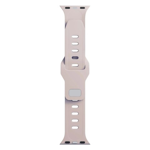 Pasek do smartwatcha 3mk Silicone Watch Strap do Apple Watch 42/44/45/49 mm Latte