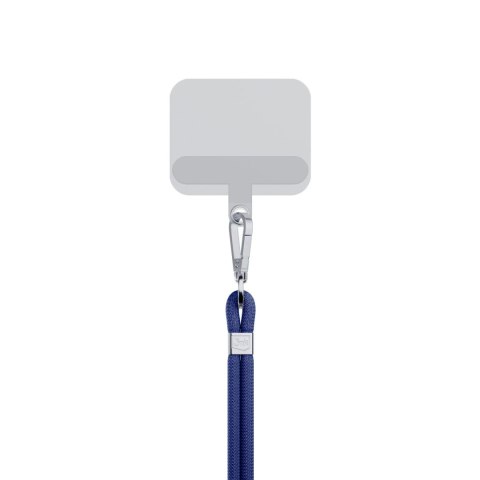 Uniwersalna smyczka do smartfona 3mk EasyClip Dark Blue (silver)