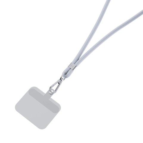 Uniwersalna smyczka do smartfona 3mk EasyClip Grey (silver)