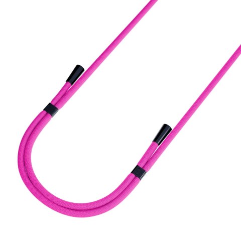 Uniwersalna smyczka do smartfona 3mk EasyClip Pink (black)