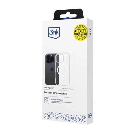 Etui 3mk Clear MagCase do Apple iPhone 16 Pro Max