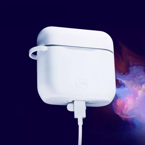 Etui 3mk Silicone AirPods Case White do Apple AirPods 2nd gen