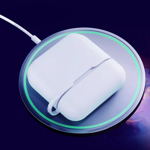 Etui 3mk Silicone AirPods Case White do Apple AirPods 2nd gen