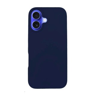 Etui 3mk Silicone Case Dark Navy do Apple iPhone 16