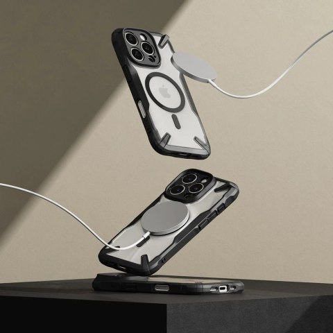 Etui Ringke Fusion x Magnetic MagSafe iPhone 16 Pro Max Black