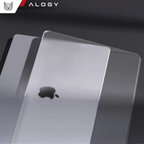 Etui do Apple Macbook Air 13 13.3" - 2018-2021 (M1 A2337/A2179/A1932) Alogy AirGuard™ Elastyczna obudowa Matowa Przezroczysta Bi