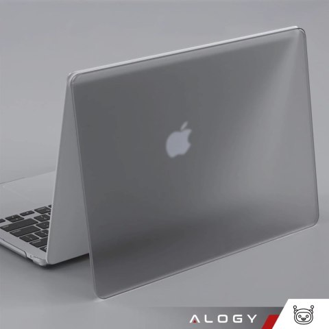 Etui ochronne do Apple Macbook Air 15 M2/M3/M4 2023/2024/2025 Alogy AirGuard™ Elastyczna obudowa Matowa Szarość