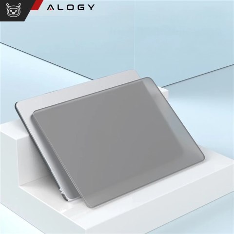 Etui ochronne do Apple Macbook Air 15 M2/M3/M4 2023/2024/2025 Alogy AirGuard™ Elastyczna obudowa Matowa Szarość