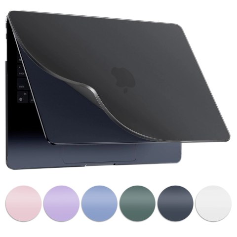 Etui ochronne do Apple Macbook Air 15 M2/M3/M4 2023/2024/2025 Alogy AirGuard™ Elastyczna obudowa Matowa Szarość