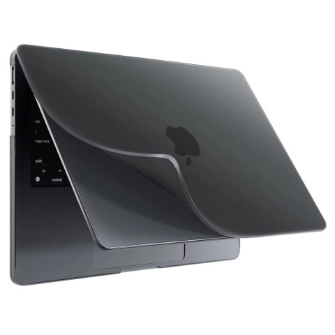Etui ochronne do Apple Macbook Pro 14 - M1/M2/M3/M4 2021-2024 Alogy AirGuard™ Elastyczna obudowa bez odcisków palców Matowa Czer