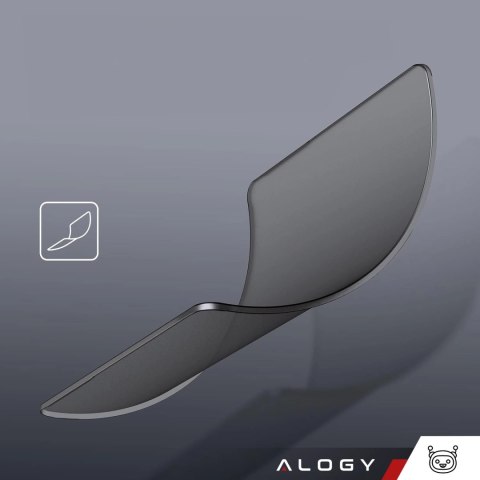 Etui ochronne do Apple Macbook Pro 14 - M1/M2/M3/M4 2021-2024 Alogy AirGuard™ Elastyczna obudowa bez odcisków palców Matowa Czer
