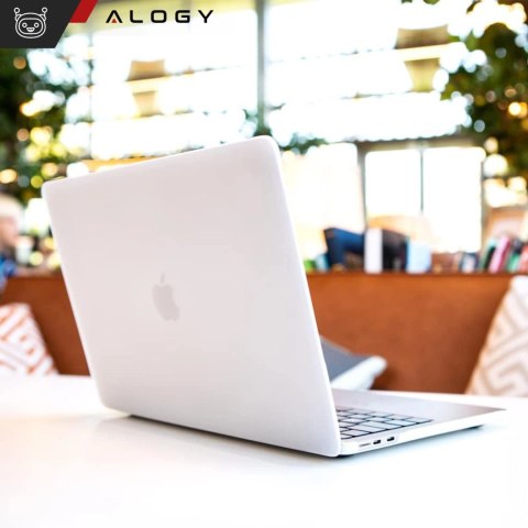 Etui ochronne do Apple Macbook Pro 14 - M1/M2/M3/M4 2021-2024 Alogy AirGuard™ Elastyczna obudowa bez odcisków palców Matowa Prze