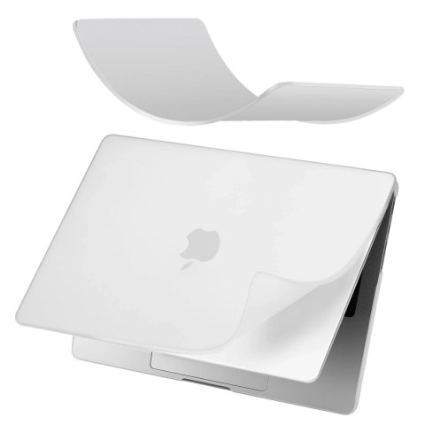 Etui ochronne do Apple Macbook Pro 14 - M1/M2/M3/M4 2021-2024 Alogy AirGuard™ Elastyczna obudowa bez odcisków palców Matowa Prze