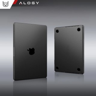 Etui ochronne do Apple Macbook Pro 16 - M1/M2/M3/M4 2021-2024 2025 Alogy AirGuard™ Elastyczna obudowa Matowa Czerń