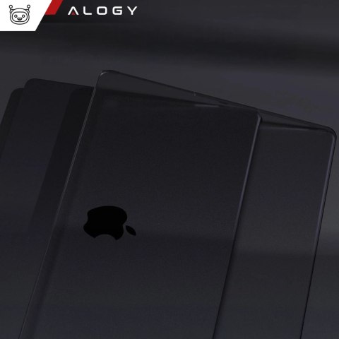 Etui ochronne do Apple Macbook Pro 16 - M1/M2/M3/M4 2021-2024 2025 Alogy AirGuard™ Elastyczna obudowa Matowa Czerń