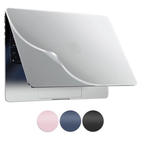 Etui ochronne do Apple Macbook Pro 16 - M1/M2/M3/M4 2021-2024 2025 Alogy AirGuard™ Elastyczna obudowa Matowa Przezroczysta Biel