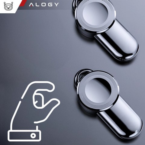 Mini ładowarka indukcyjna do ładowania Apple Watch USB Alogy High-end Chip Czarna