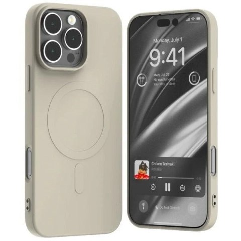Etui Mercury MagSafe Semi-Silicone do iPhone 16 Pro Max 6,9" Kamienny