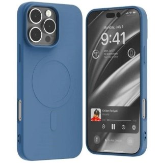 Etui Mercury MagSafe Semi-Silicone do iPhone 16 Pro Max 6,9" Niebieski
