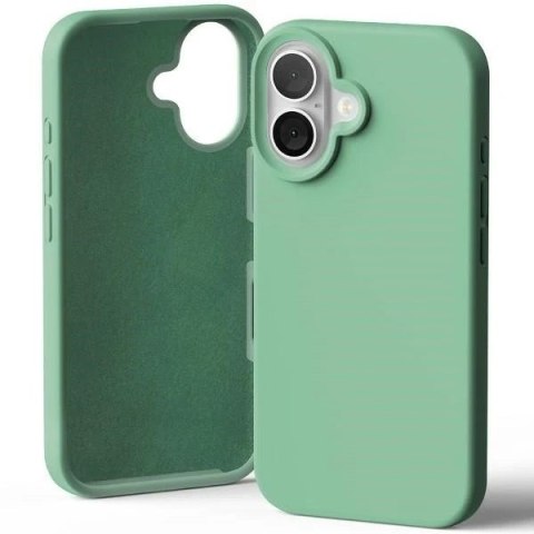 Etui Mercury Silicone do iPhone 16 6,1" Zielony