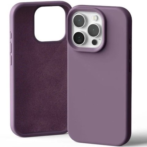 Etui Mercury Silicone do iPhone 16 Pro 6,3" Fioletowy