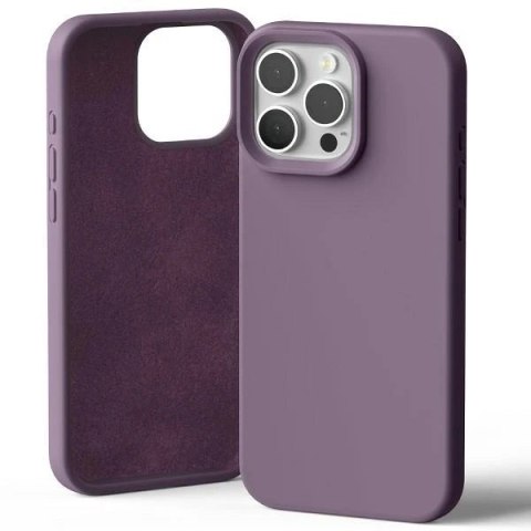 Etui Mercury Silicone do iPhone 16 Pro Max 6,9" Fioletowy