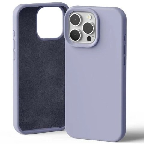 Etui Mercury Silicone do iPhone 16 Pro Max 6,9" Lawendowy
