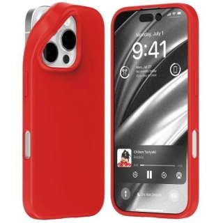 Etui Mercury Soft do iPhone 16 Pro 6,3" Czerwony