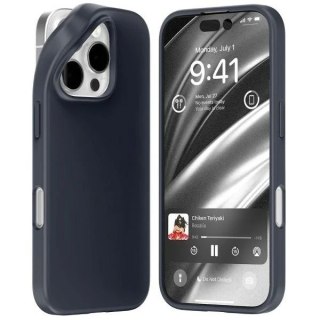 Etui Mercury Soft do iPhone 16 Pro 6,3" Granatowy
