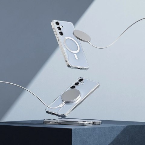 Etui Ringke Fusion Magnetic MagSafe do Samsung Galaxy s24 FE Clear Przezroczyste