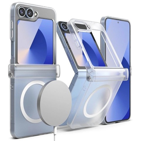 Etui Ringke Slim Hinge Magnetic MagSafe do Galaxy Z Flip 6 Matte Clear