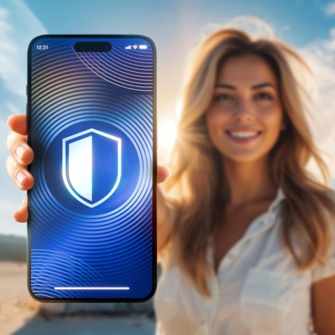 Matowe Szkło Hartowane do Apple iPhone 15 Pro - 3mk Hardglass Matt Max Privacy