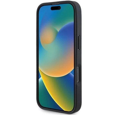 Mercedes iPhone 16 Pro Max 6.9" Hardcase MB Blue Line Leather MagSafe Granatowy