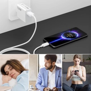 Oryginalna Ładowarka Sieciowa Xiaomi MDY-13-EE 120W Szybkie ładowanie Quick Charge QC 3.0 Biała