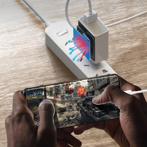 Oryginalna Ładowarka Sieciowa Xiaomi MDY-13-EE 120W Szybkie ładowanie Quick Charge QC 3.0 Biała