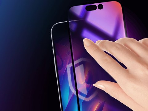 Prywatyzujące szkło hartowane do Apple iPhone 16 - 3mk Rainbow Privacy