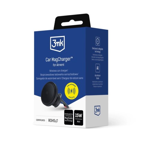 Uchwyt samochodowy z MagSafe 3mk Car MagCharger™ for Airvent