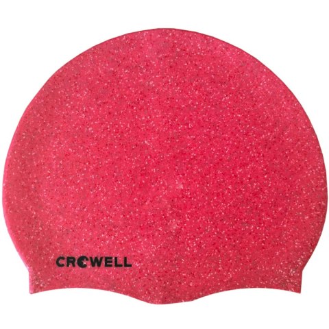 Czepek pływacki silikonowy Crowell Recycling Pearl różowy kol.3 Czepek pływacki silikonowy Crowell Recycling Pearl różowy kol.3
