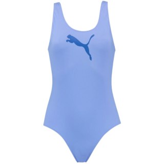 Kostium kąpielowy damski Puma Swim Women Swimsuit 1P foioletowy 907685 17