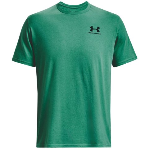 Koszulka męska Under Armour Sportstyle Left Chest SS zielona 1326799 509 Koszulka męska Under Armour Sportstyle Left Chest SS zielona 1326799 509