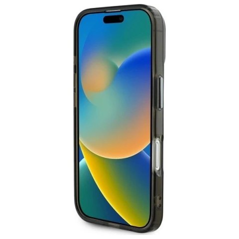 Etui Karl Lagerfeld do iPhone 16 Plus 6.7" Czarny MagSafe Hardcase IML Metal Choupette Head